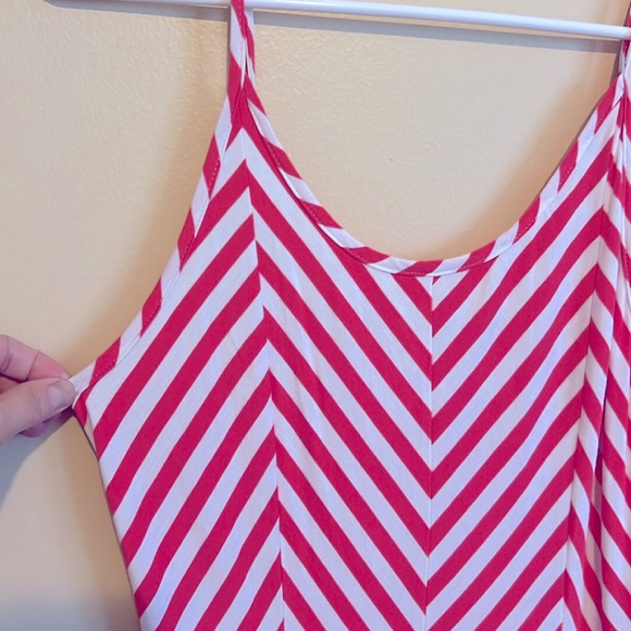 L Marineblu Maxi Summer Dress Spaghetti Straps Dressy Comfy SpaceFit Relax Type - Picture 4 of 6